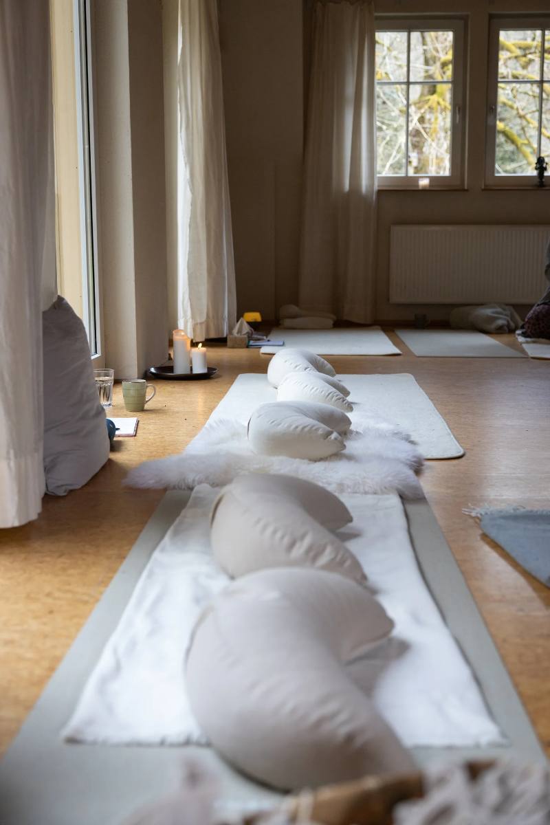 Rückzugsraum im Seminarhaus Karuna