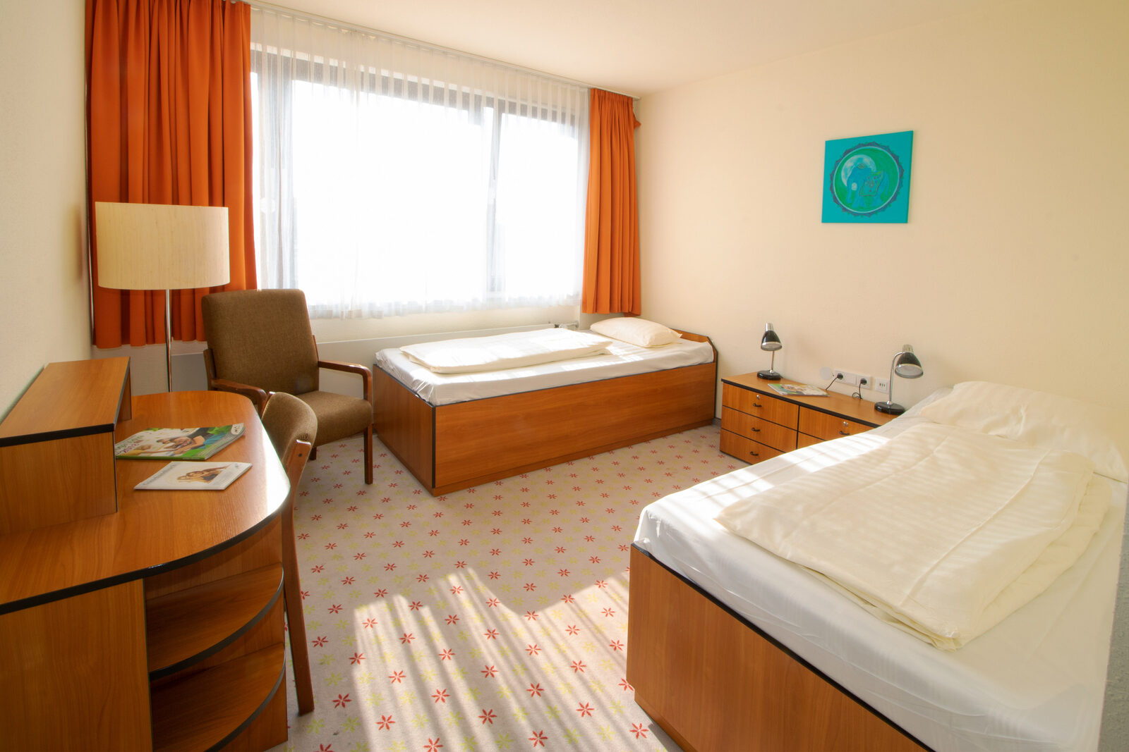 Doppelzimmer im Ashram